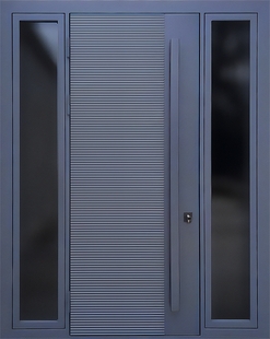 Двери с бугельной ручкой